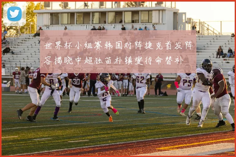 世界杯小组赛韩国对阵捷克首发阵容揭晓中超独苗朴镇燮待命替补